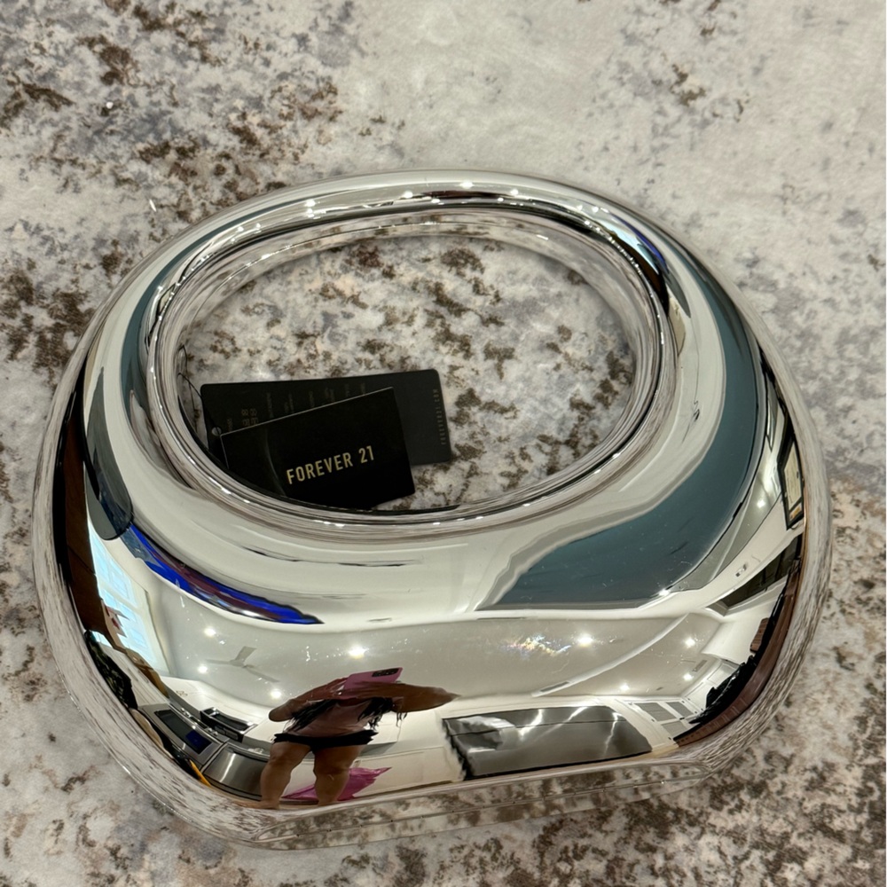 Silver Chrome Bath Accessory